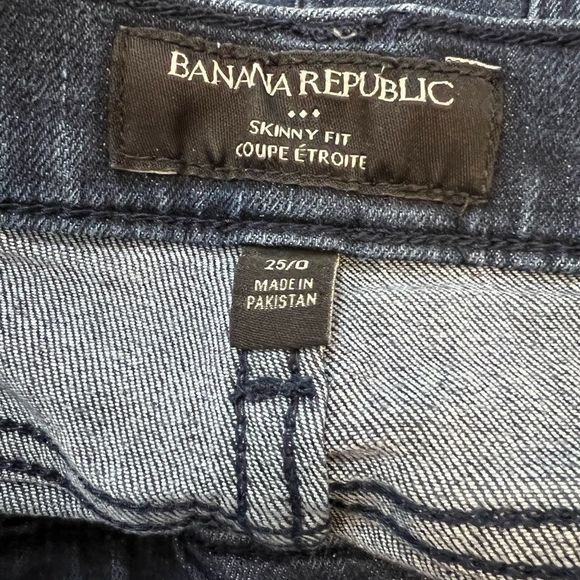 Banana Republic Dark Blue Skinny Jeans - Picture 10 of 10